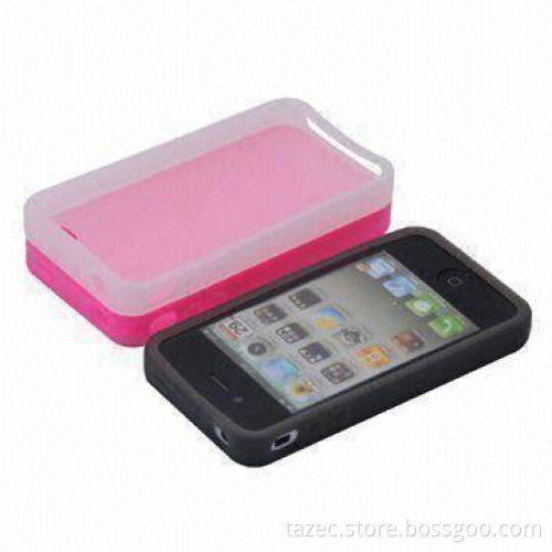 Silicone Case for iPhone, Easy to Use, Available in Pink Color